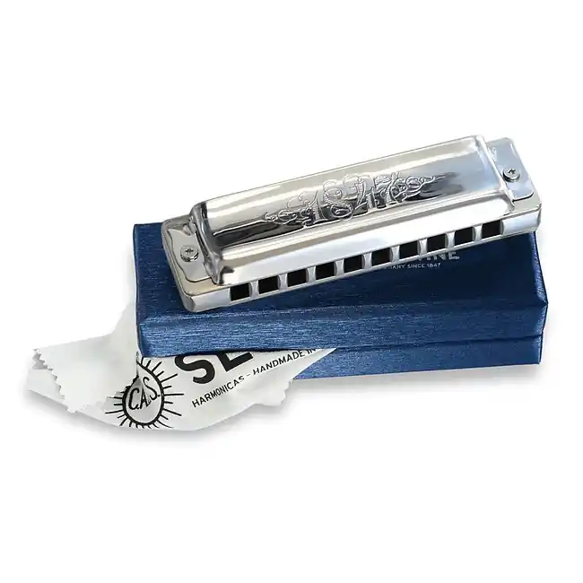 SEYDEL Blues 1847 Lightning 20-Stimmen C-Dur Richter Mundharmonika mit Edelstahl-Stimmzungen | Abverkauf