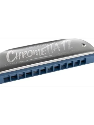 HOHNER Chrometta 12 Coloured Edition G-Dur Chromatische-Mundharmonika, 48-Stimmen | Aktionspreis