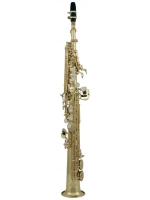 Meistverkauft | ROY BENSON SS-302 Bb-Sopran Saxophon inkl. Rechtecketui