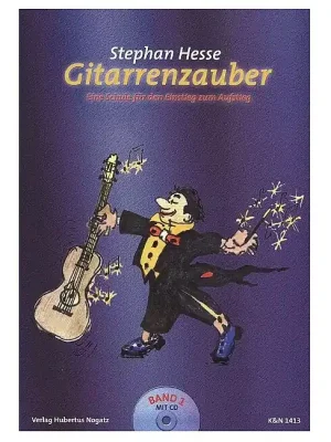 Bestseller | NOGATZ Gitarrenzauber Band 1 /CD Stephan Hesse, 100 Seiten, Mitspielausgabe
