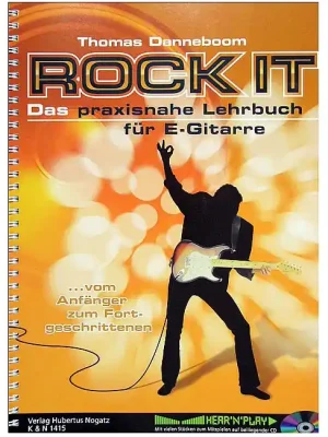 Nur für kurze Zeit | NOGATZ Rock It, Thomas Danneboom /CD Praxisnahes Lehrbuch für E-Gitarre
