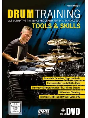 HAGE Drum Training Tools & Skills /QR-Codes Trainingsprogramm für das Schlagzeug! (EH 3943) - Sehr gut bewertet