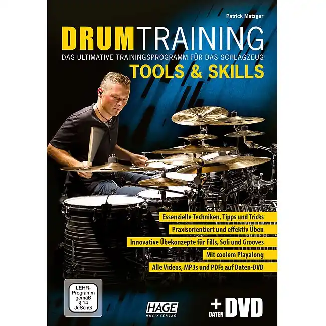 HAGE Drum Training Tools & Skills /QR-Codes Trainingsprogramm für das Schlagzeug! (EH 3943) - Sehr gut bewertet