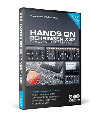 Neue Ware - TUTORIAL EXPERTS Hands on Behringer X32 Grundlagen und Einführung