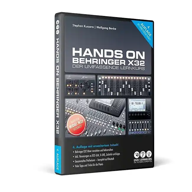 Neue Ware - TUTORIAL EXPERTS Hands on Behringer X32 Grundlagen und Einführung