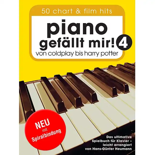 Nur noch kurze Zeit | ANCORA Piano gefällt mir! 50 Chart und Film Hits 4 Besetzung Klavier, Spiralbindung