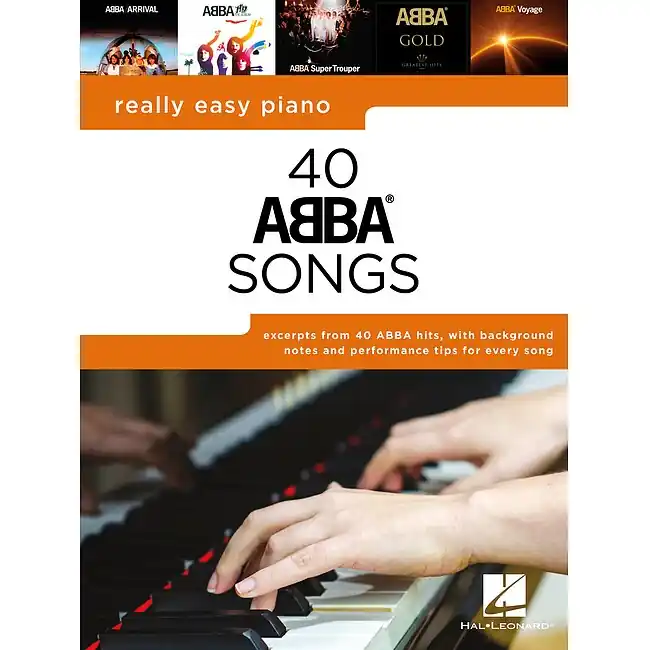 HAL LEONARD Really Easy Piano 40 ABBA Songs 40 von ABBAs bekanntesten Hits - Extra-Rabatt