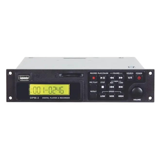 Direkt vom Hersteller - MIPRO DPM-3P USB/SD Media Player & Recorder
