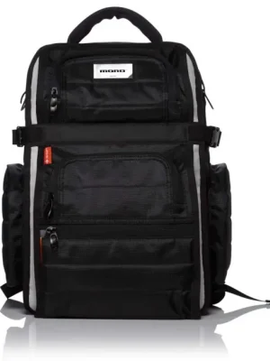 MONO EFX-FLY-BLK Classic FlyBy Backpack Rucksack mit Laptoptasche, schwarz - Nur heute