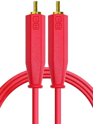 DJ TECHTOOLS Chroma Cables Audio MK2 RCA–RCA Red Stereokabel Cinch, rot, 2m | Preisknaller
