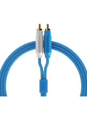 Top-Preis | DJ TECHTOOLS Chroma Cables Audio MK2 RCA-RCA blue Stereokabel Cinch, blau, 2m