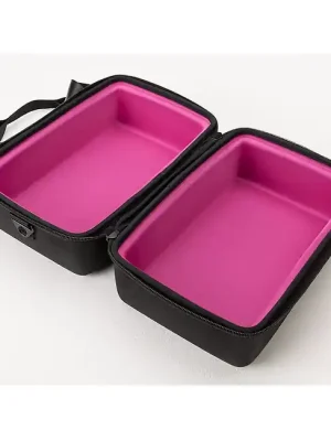 MAGMA 45 Sandwich Plattencase, black/misty magenta - Schnell zugreifen