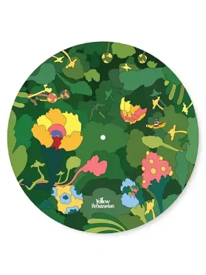 DADDARIO The Beatles Slipmat Yellow Submarine Plattenunterlage, Wald von Pepperland | Neue Ware