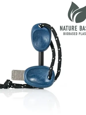 Top bewertet | LIGHT MY FIRE Swedish FireSteel BIO Scout 2in1 HB Magnesium-Feuerstarter/Anzündhilfe hazyblue