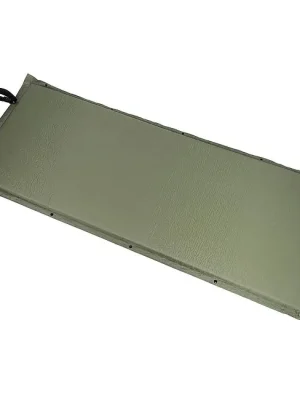 Markenqualität - SURVIVAL Thermomatte selbstaufblasbar oliv Notfall-Ausrüstung