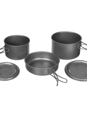 Rabatt | SURVIVAL Kochset Titan 5-teilig Notfall-Ausrüstung (33326)