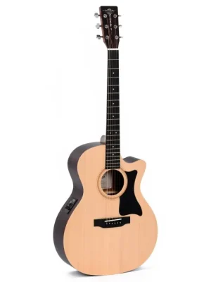SIGMA GUITARS GTCE Grand OM Elektro-Akustik-Gitarre, natur - Neue Ware