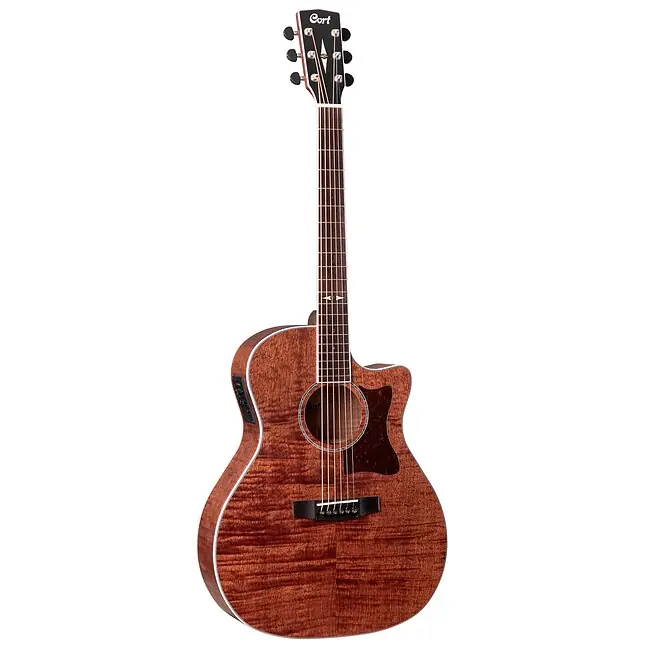 Gleich bestellen - CORT GA5F-MH OP Grand Auditorium Limited Elektro-Akustik-Gitarre, open pore