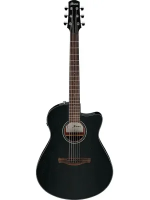 IBANEZ AAM340CE-RUB Advanced Acoustic Auditorium Elektro-Akustik-Gitarre, rustic black high gloss | Hammerpreis