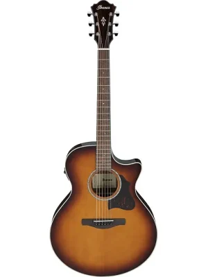 Sofort bestellbar | IBANEZ AE160-VMS Elektro-Akustik-Gitarre, vintage mahogany sunburst