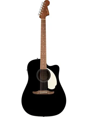 FENDER California Standard Redondo CE IPG BLK Elektro-Akustik-Gitarre, black | Hammerpreis