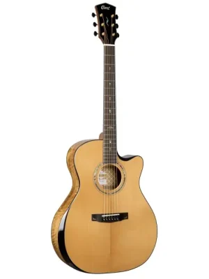 CORT Gold Edge LE Limited Edition Elektro-Akustik-Gitarre inkl. Koffer, natur - Jetzt sparen