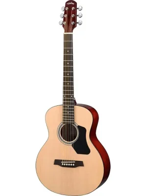 WALDEN T350W Travel Akustik-Gitarre inkl. Gigbag, natural - Letzte Stücke