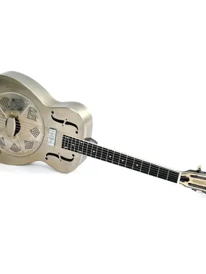 JOHNSON CSE-N Relic Continental Resonator Elektro-Akustik-Gitarre inkl. Case - Begrenztes Angebot