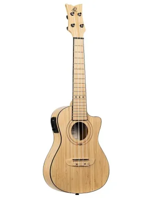 Neu | ORTEGA RUNAB-CC Bamboo Konzert Akustik-Ukulele, natural