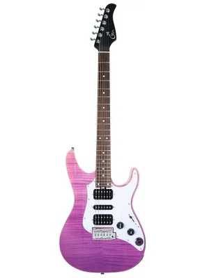 Neuheit - MOOER GTRS SL810 PU Soloist 810 Intelligent Guitar Intelligent E-Gitarre, purple burst
