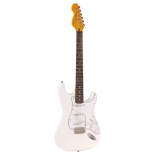 Top-Qualität | VINTAGE V6JMH E-Gitarre, olympia white