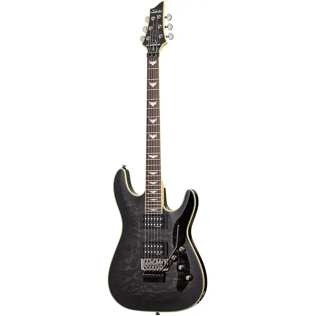 Begrenzte Stückzahl - SCHECTER Omen Extreme 6 FR STBK E-Gitarre, see-thru black