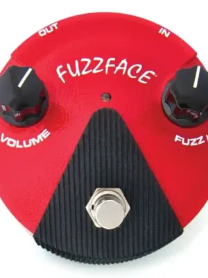 Letzte Stücke - JIM DUNLOP FFM2 Germanium Fuzz Face Mini Red Effektpedal