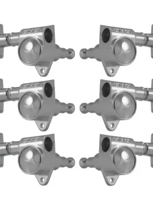 GROVER 109C Super Rotomatics Mechanik für E-Gitarre 3 + 3 Chrome - Kundenliebling
