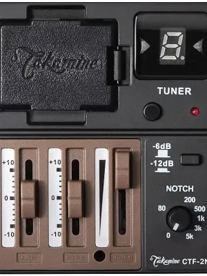 Günstig - TAKAMINE CTF-2N Brownie Preamp Vorverstärker für Akustikgitarren