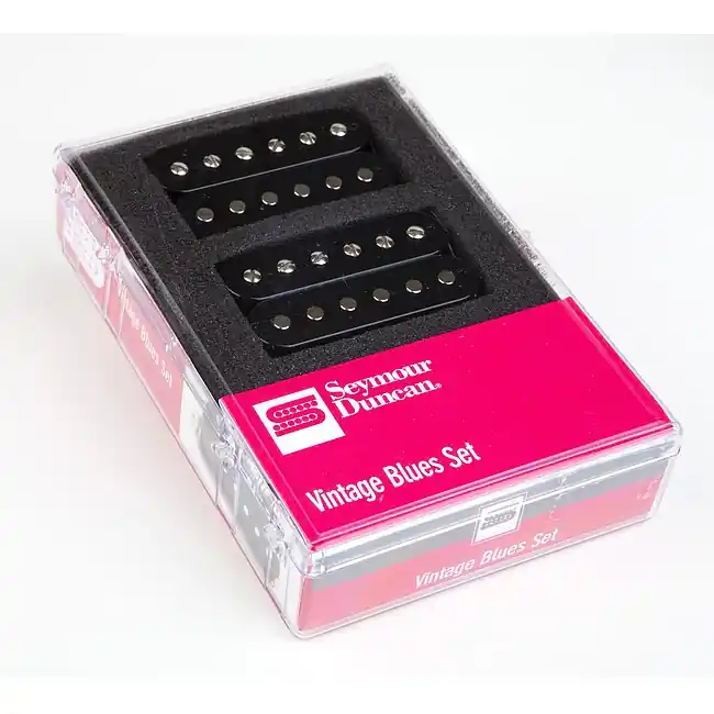 SEYMOUR DUNCAN SH-1 SET Vintage Blues Set Tonabnehmer (Humbucker), schwarz | Fast ausverkauft