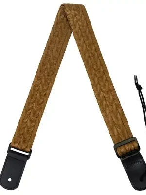 CASCHA HH 2260 Nylon Braun Gitarrengurt - Topseller