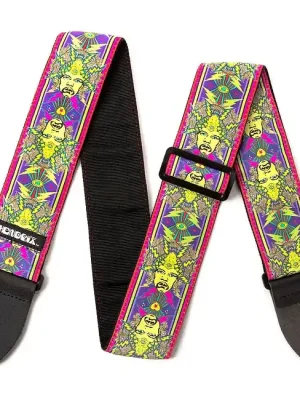 Jetzt kaufen | JIM DUNLOP JH19 Jimi Hendrix Strap Poster Gewebe-Gitarrengurt (50mm)