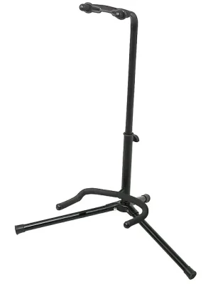 Hochwertig - S2R GIT1 Basics Ständer für Klassik/Western/E-gitarre, schwarz