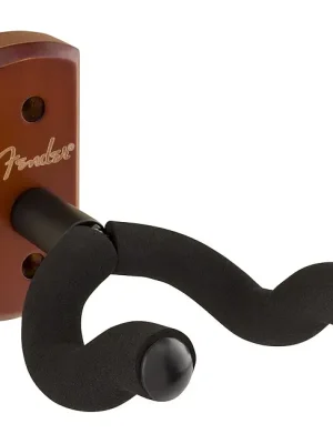 FENDER Essentials Guitar Wall Hanger Rosewood Wandhalter rosenholz - Brandneu