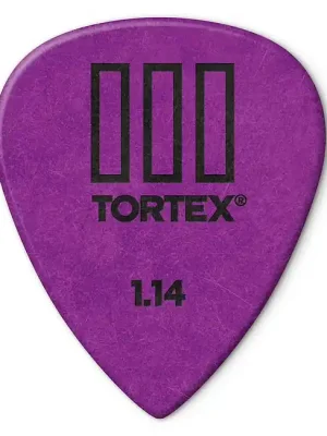 JIM DUNLOP 462P Tortex III Players 1,14mm Plektrum (Stück), violett | Nur diese Woche