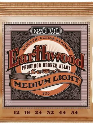 Expressversand - ERNIE BALL 2146 Acoustic Slinky Regular 012-054 Phosphor Bronze, Saiten für Westerngitarre