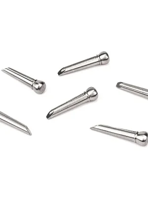 Letzte Stücke | PLANET WAVES PWPS13 Titanium Bridge Pins Stegstecker (6 Stück)
