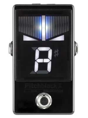 KORG PBX Pitchblack X Floor Tuner Boden-Stimmgerät, schwarz - Reduziert