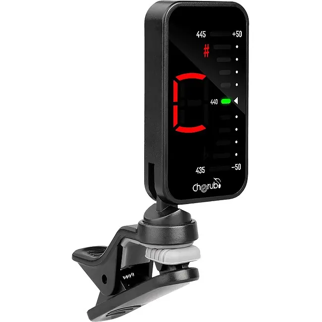 Neu verfügbar | CHERUB WST-551C Orig-Tune Clip Akku Clip-On Stimmgerät