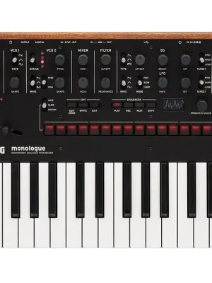 KORG monologue BK Analoger Synthesizer, schwarz - Top-Angebot