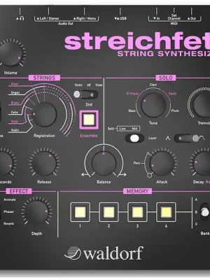 WALDORF Streichfett Desktop String Synthesizer | Online kaufen