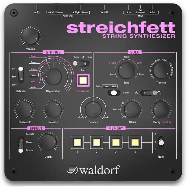 WALDORF Streichfett Desktop String Synthesizer | Online kaufen