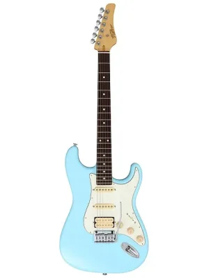 FGN Boundary ST SSS MBU E-Gitarre inkl. Gigbag, mint blue - Sofort bestellbar