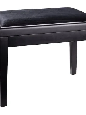 Neu eingetroffen - K&M 13921 -20 Klavierbank, schwarz matt/Velours schwarz